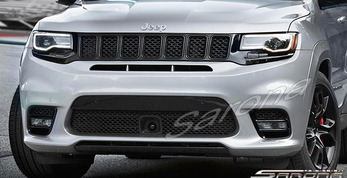 Custom Jeep Grand Cherokee  SUV/SAV/Crossover Front Bumper (2014 - 2021) - $890.00 (Part #JP-026-FB)
